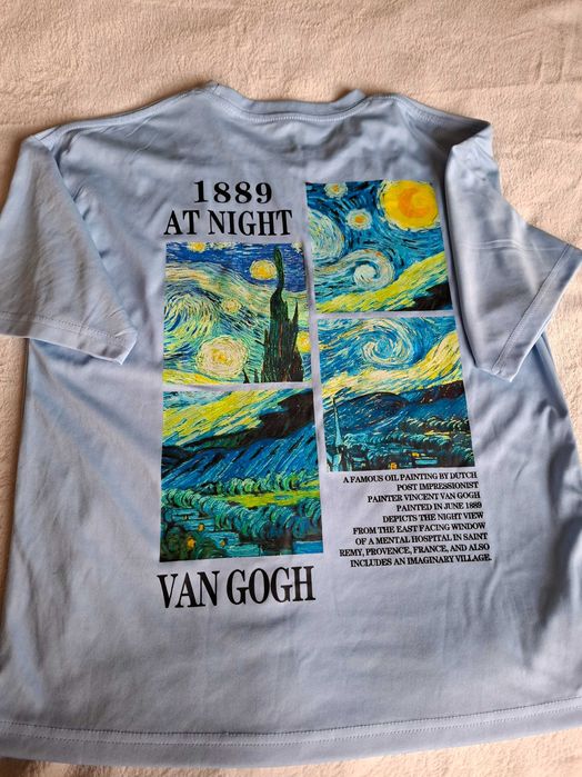 Арт тениска с картини от Vincent van Gogh