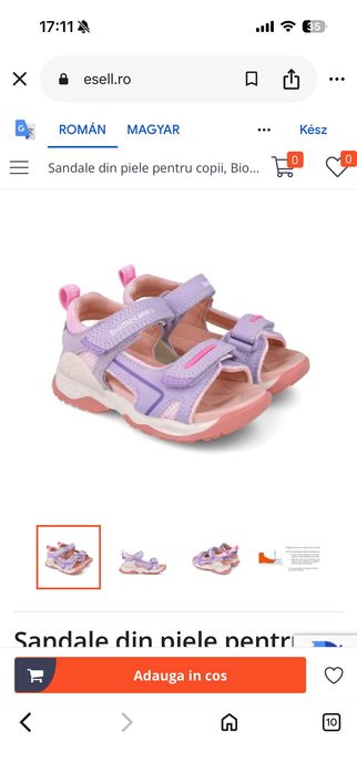 Sandale nou Biomecanics mărime 28