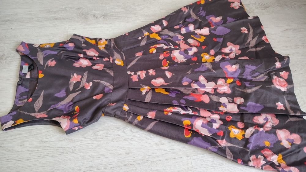 Rochie midi florală H&M 38