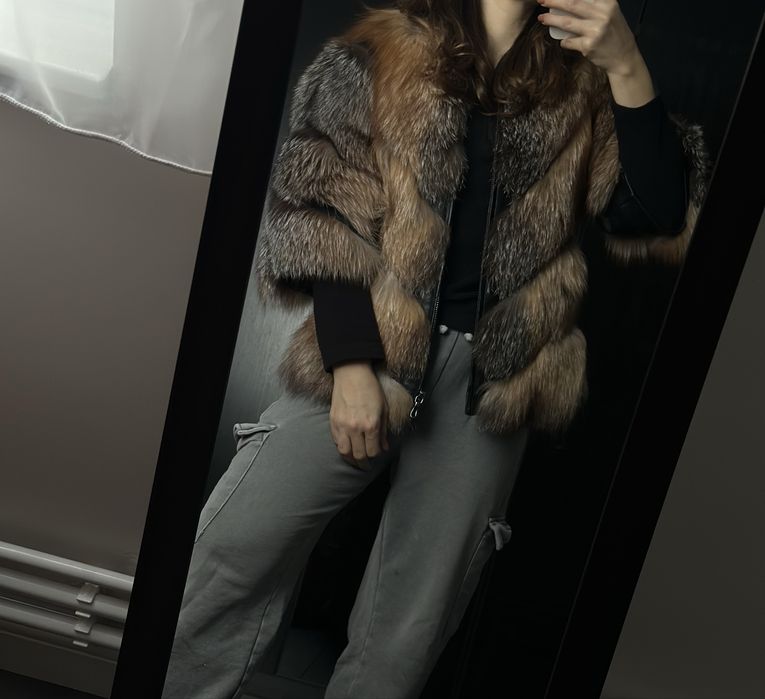 Vand haine de blana naturala vulpe