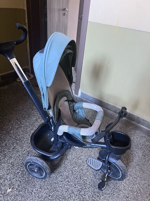 Триколка Kindercraft Spinstep зелена