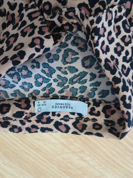 Camasa leopard print marimea 34