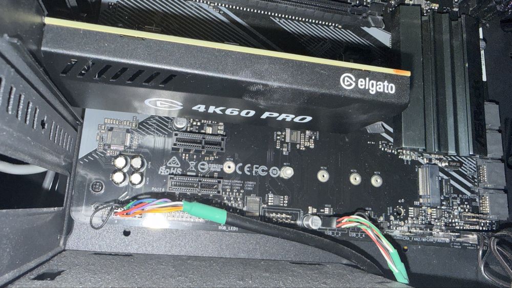 Placa de captura Elgato 4k60 fps