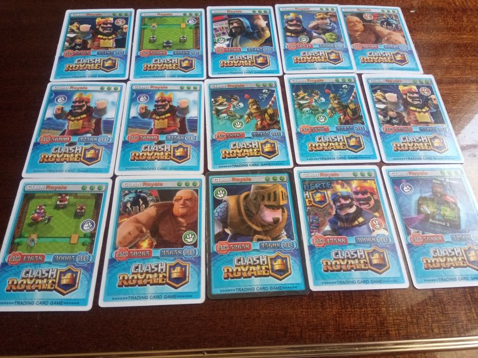 Карти Clash Royale. 15 броя.