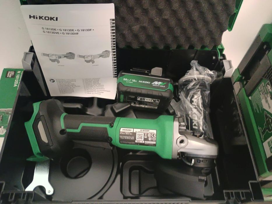 Flex hikoki g1813df. Are și baterie. Noi !