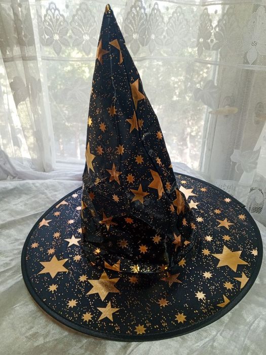 Шляпы ведьмы на Хеллоуин в наличии и под заказ
