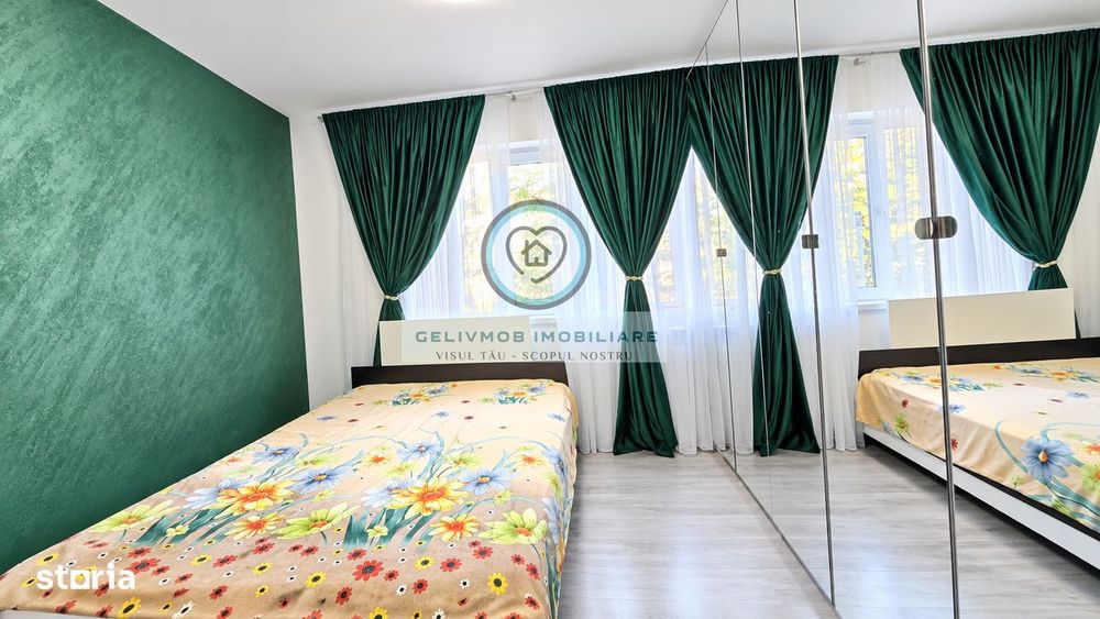 Nord - Cameliei | 2/4 | Renovat completă | Mobilat + utilat | LIBER