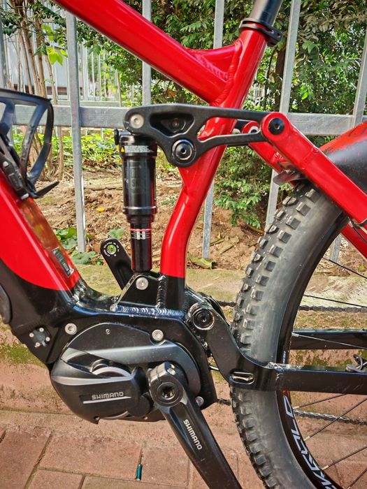 Bicicleta electrica full suspension Massi k2 29 Pro M-L 630 wh XT noua