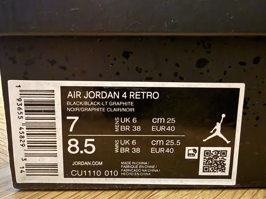 Air jordan 4 “Black cat”