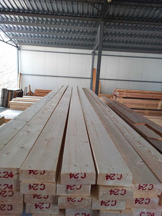 Конструктивна дървесина - сухи дъски и талпи