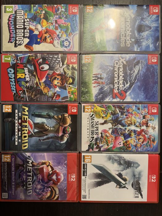 Jocuri Nintendo Switch 1 si Switch 2