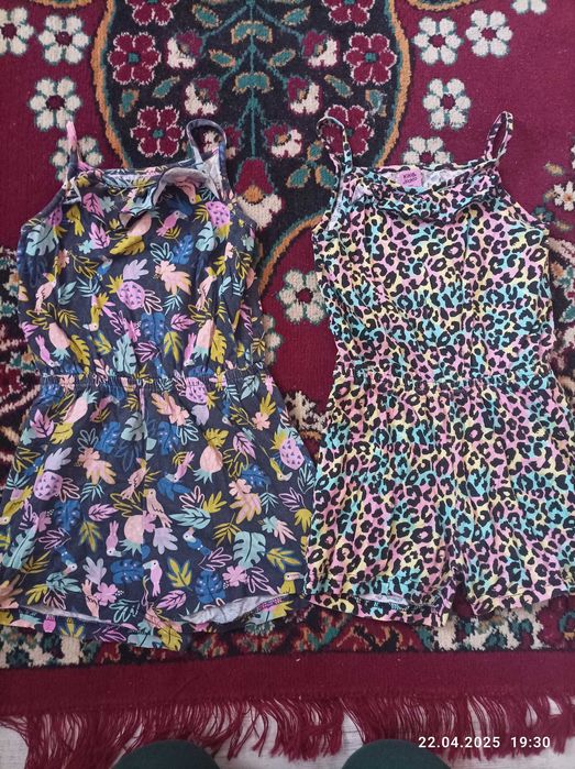 Много Летни дрехи за момиче 5-7г.