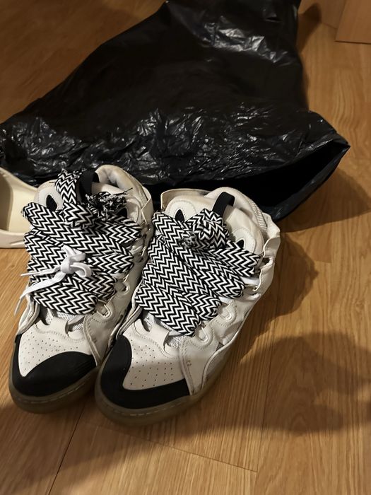 Lanvin Curb Black White