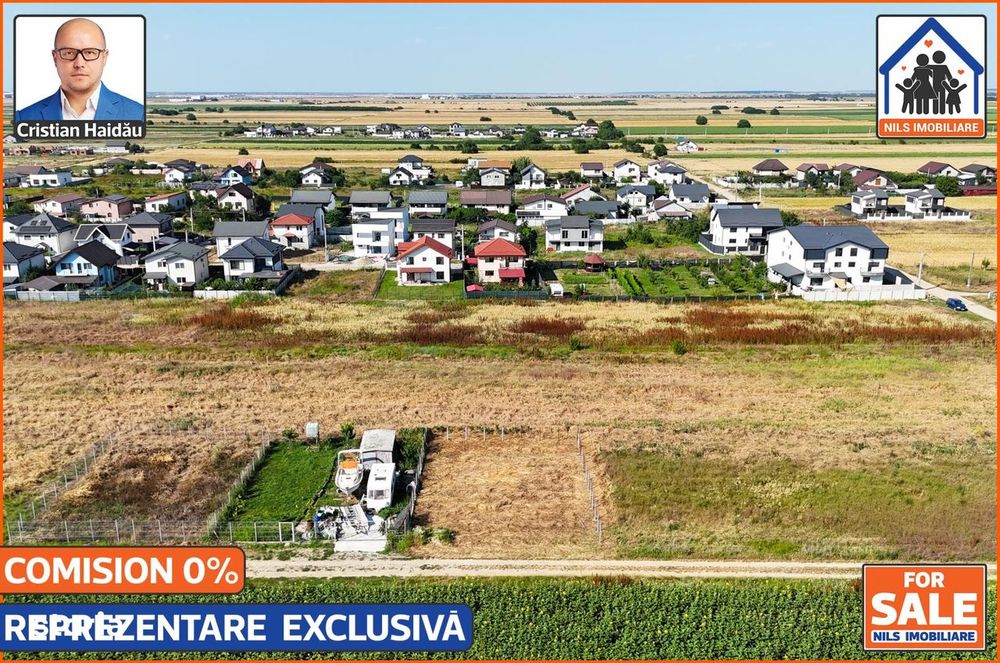 Teren pt casa in Comuna Berceni Ilfov | 350mp (21.4x16.4) |