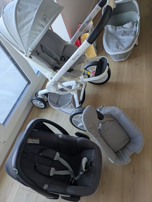 Carucior Quinny Moodd 3 in 1 gri