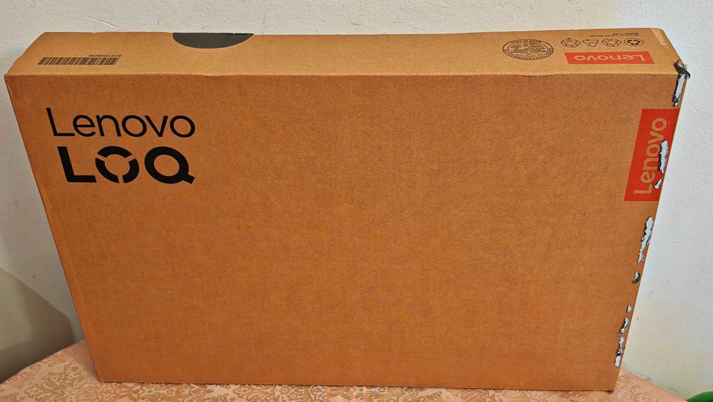 NVidia RTX 4060 8GB/Intel Core i5 13500H/16GB RAM/512GB SSD NVME/15.6 G-SYNC 144hz IPS/Lenovo LOQ 15 геймърски gaming laptop лаптоп
