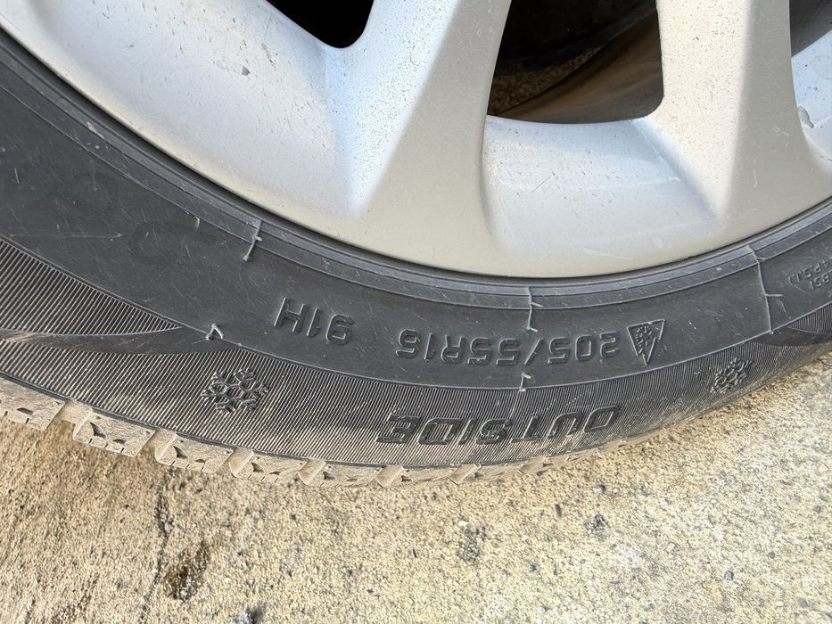 Джанти 16 5х112 със зимни гуми