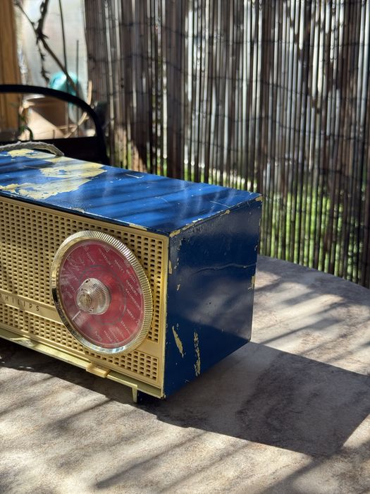 Philetta Philips DeLuxe radio de colectie pe lampi lampa 1961 tuner