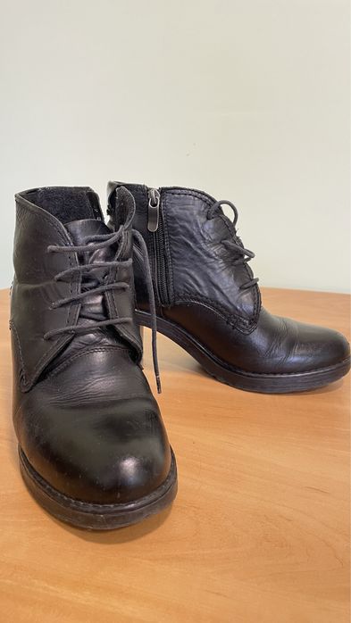 Дамски боти от естествена кожа