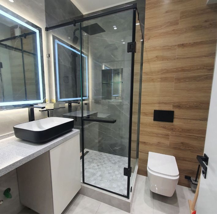 Душевой кабина | стекло | стеклянный перегородка |