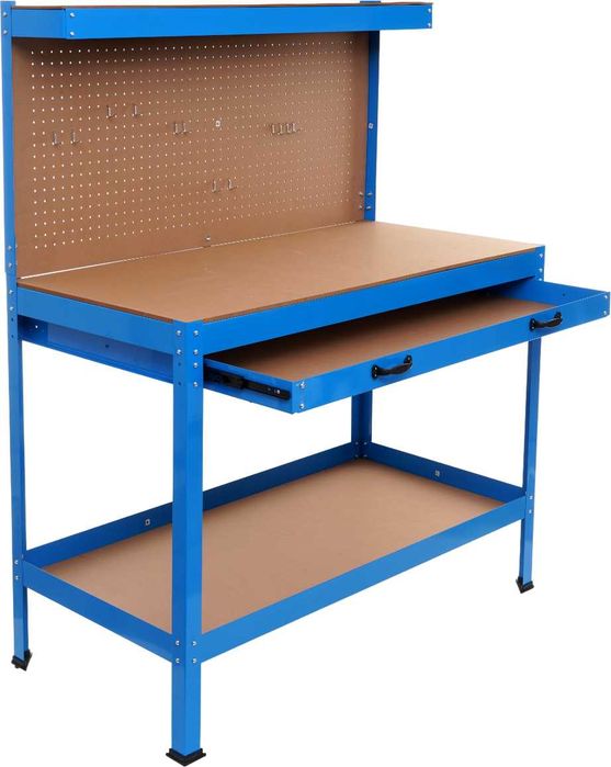 Работна маса със стена за инструменти KRAFT&DELE KD640, 1200 х 600 мм