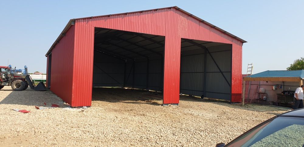 Vând confecții metalice ,hale ,structuri , căsuțe ,spaltori auto