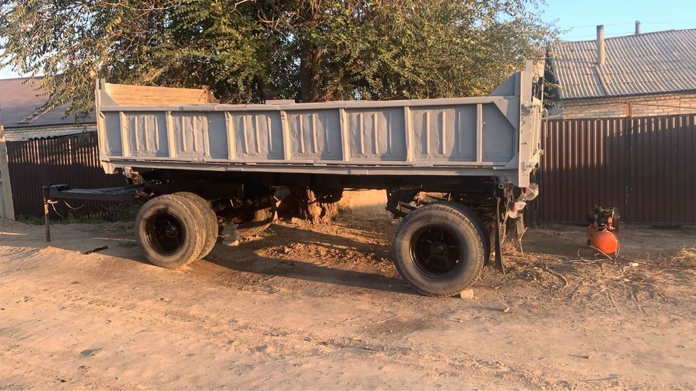 Камаз с прицепом