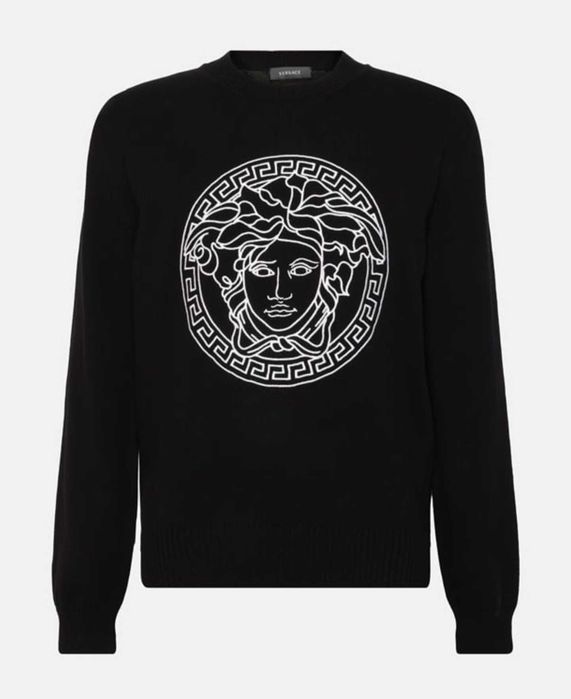 VERSACE оригинален памучен пуловер XXL