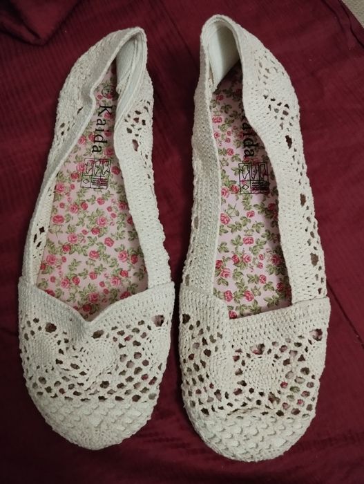 Espadrile bej damă