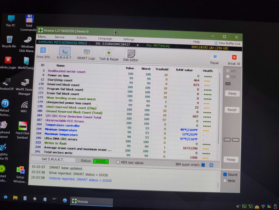 SSD samsung pm871b