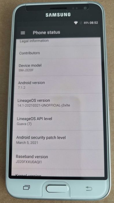 Samsung Galaxy J3 2016