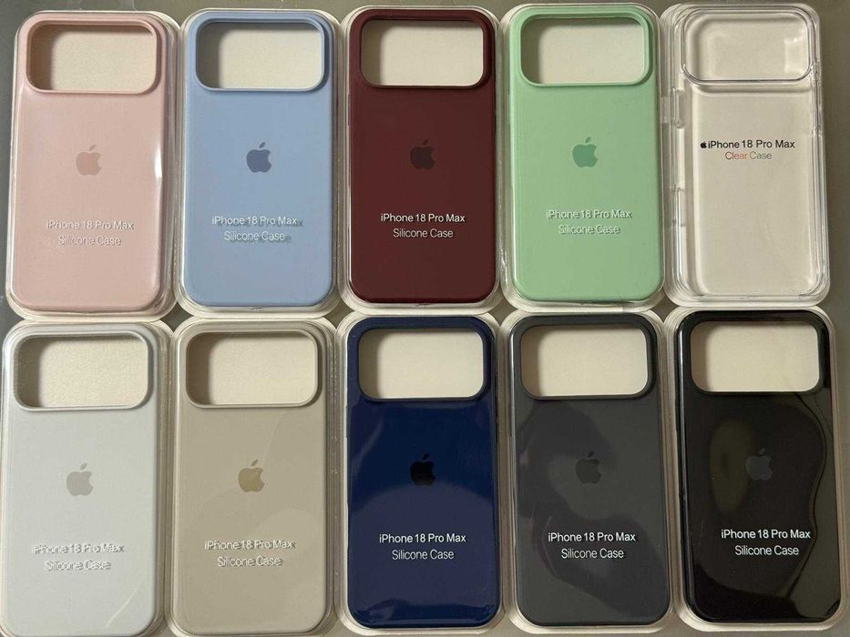 5 Husa Silicon iPhone 18 Pro si ProMax Carcasa