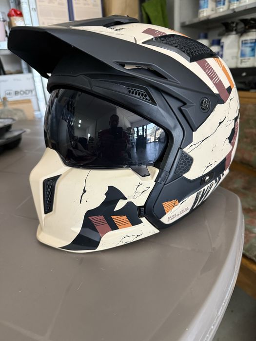 Casca Moto cu ochelari de soare