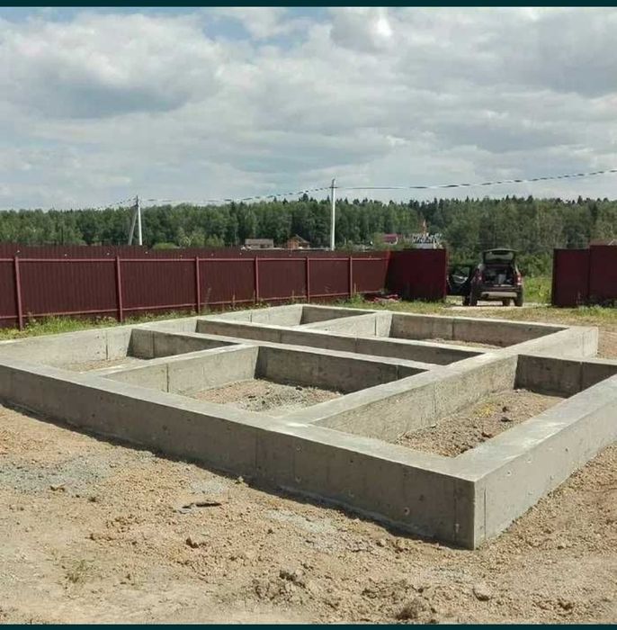 Фундамент бетон куямыз