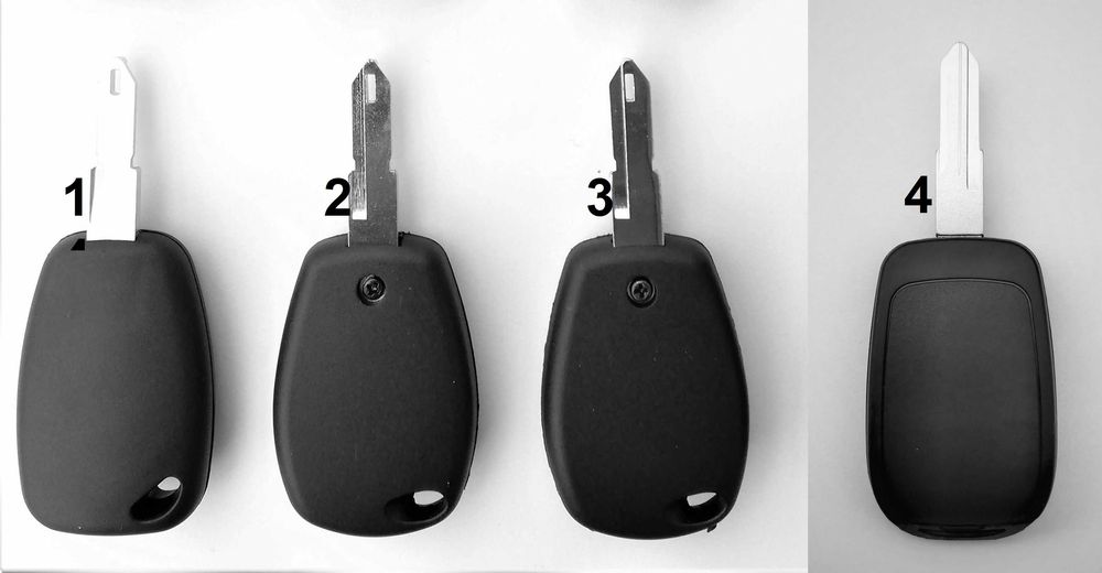 Ключ кутийка дистанционно за Рено Нисан Опел Дачия