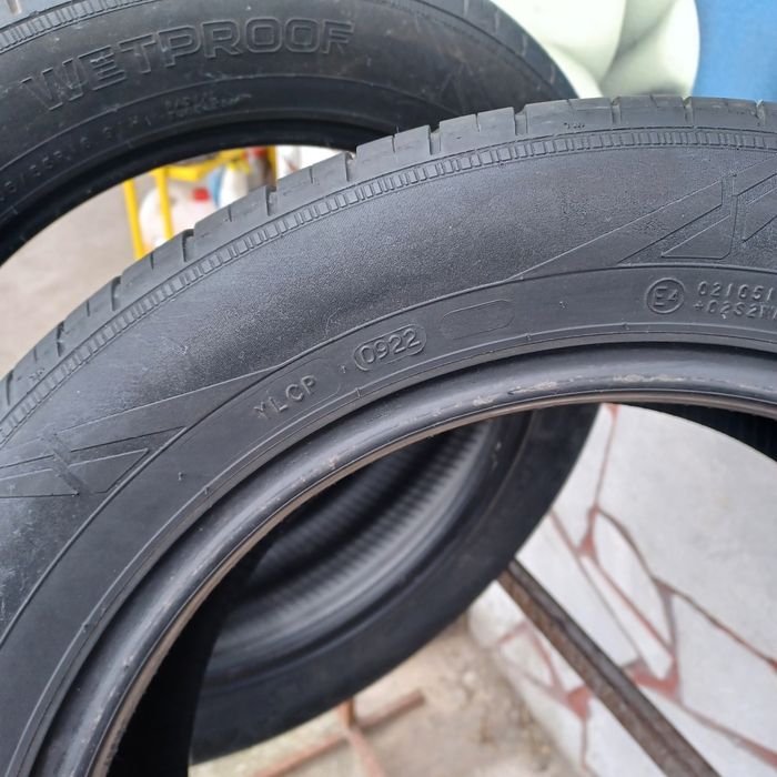 205 55 16 Nokian 2бр летни дот 22