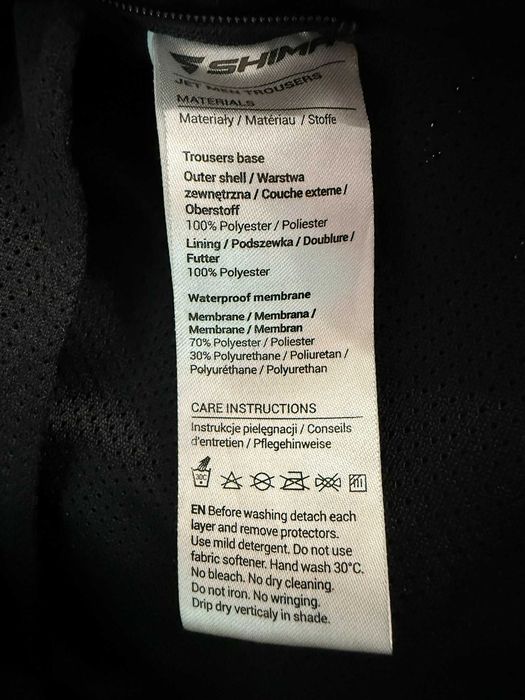 Pantaloni Moto SHIMA JET, Mărimea L – Ca noi (purtați de 3 ori)