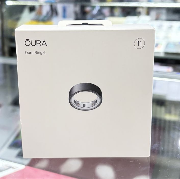 Oura ring 4 noir mat black 11
