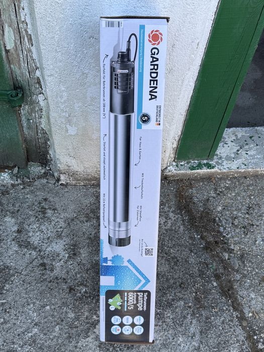 Pompa submersibila Gardena Premium 6000/5 Automatic, 950 W, 6000 l/h, 5 Bar