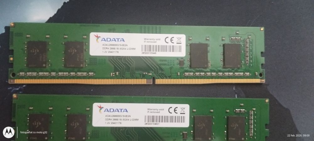 16 GB RAM ddr4dual channel