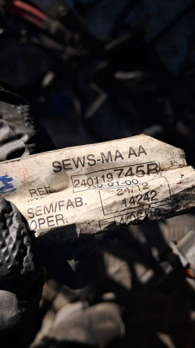 cablaj motor Renault Megane 1.2TCE cod motor H5F400  cod 240119745R