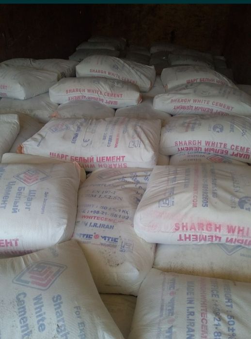 Oq Семент jizax Эрон Цемент белый м550 Самарканд