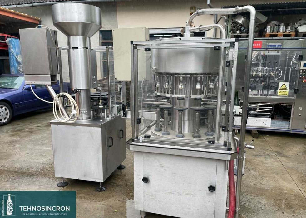 Linie de imbuteliere/dopuire VIR MAURI