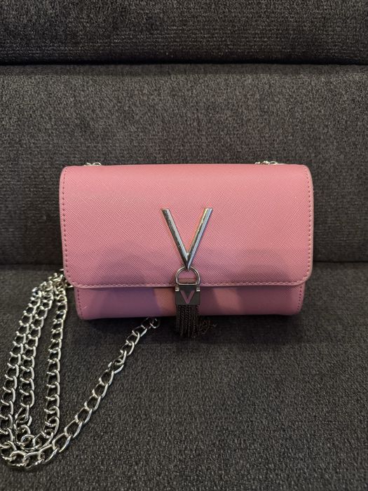 Розова чанта Valentino
