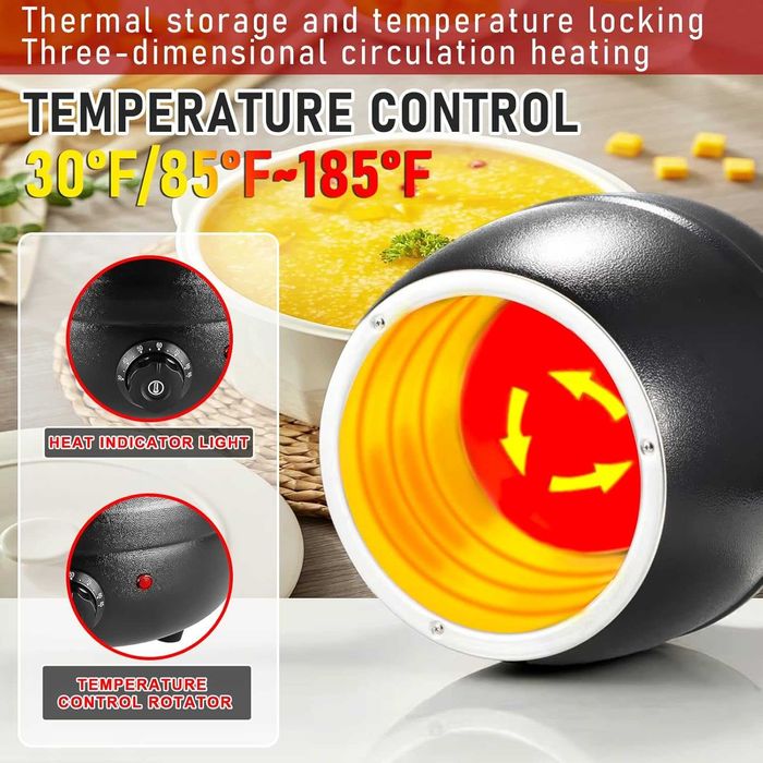 Затоплящ съд за супа/супник10 литра,Гаранция