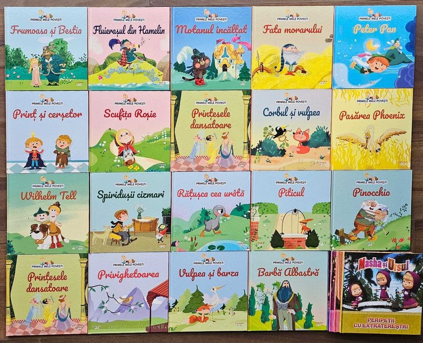 Colecție 83 cărți pentru copii – Primele mele povești – set