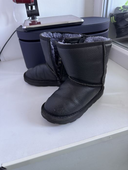 Детские угги кожанные 30 рр