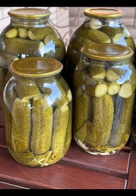 Банки из под огурцов 2 литровые