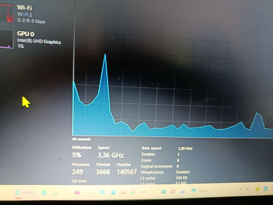 HP i3 13 avlod 8/256 GB yangi