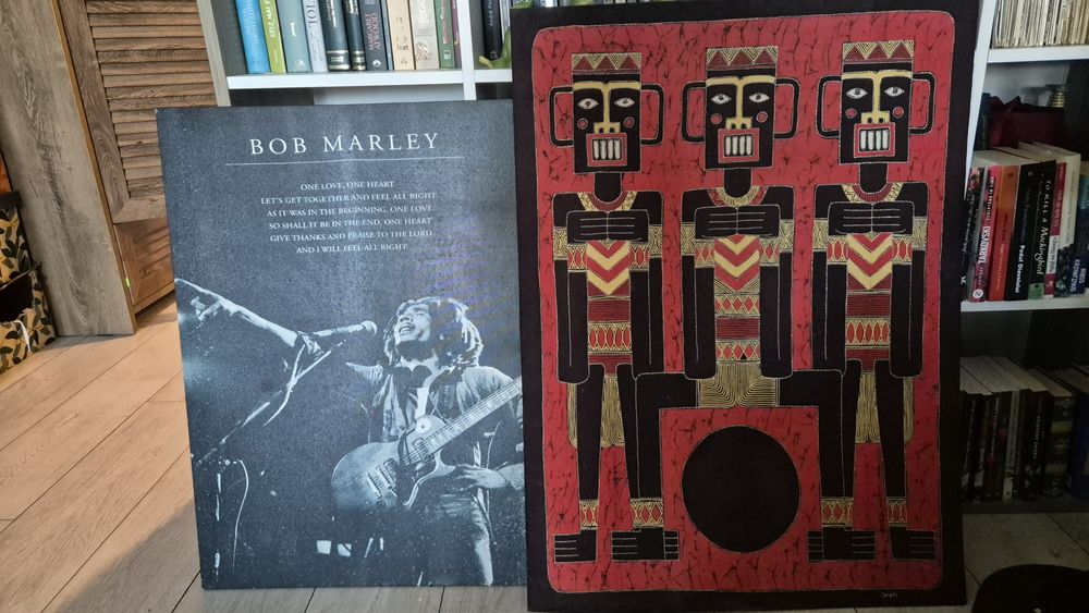 2 tablouri Bob Marley / African design